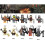 (10 st) 18 st Sagan om ringen minifigurer leksaker passar Lego 1
