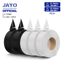 JAYO PLA Plus Nachfüllfilament, 1,75 mm, Schwarz und Weiß, 3D-Drucker