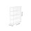 2X Glasses Storage Box 4 Layers Large Glasses Organizer Box Multifunctional Stackable Display Holder 1