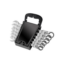 6pcs Bidirectional Movable Ratchet Wrench Quick Manual Dual-Purpose Wrench 6pc[8/10/12/13/14/17]