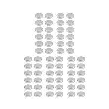 60 X 50ml Aluminium Make Pots 50ml Capacity Empty Small Cosmetic/Candle/Spice Pots Tins Jars