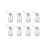 8x 150ml βερνίκια νυχιών με πλαστική αντλία, αφαίρεση μπου 1