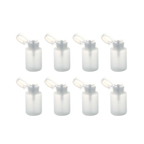 8x 150ml βερνίκια νυχιών με πλαστική αντλία, αφαίρεση μπου