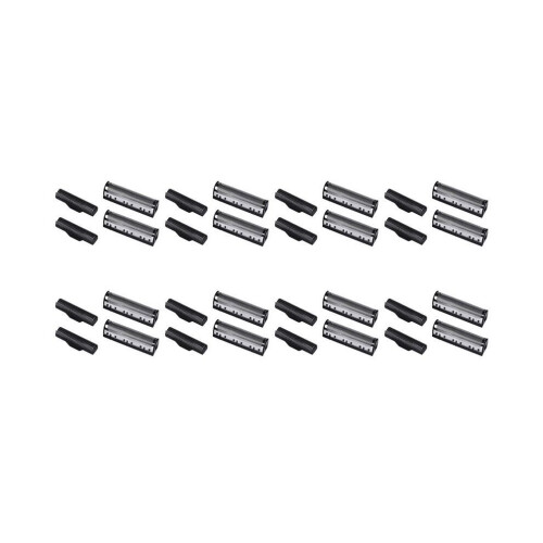8-pack klippblad för Kemei -1102 Clipper elektrisk rakapparat delar net silver