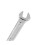 4X Silver Tone 5.5mm X 7mm U Shape Double Open-Ended Wrench Tool 4