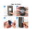 Toothpaste Dispenser, Toothpaste Squeezer Automatic Toothpaste Dispenser for Kids, Wall-Mounted Toothbrush 2
