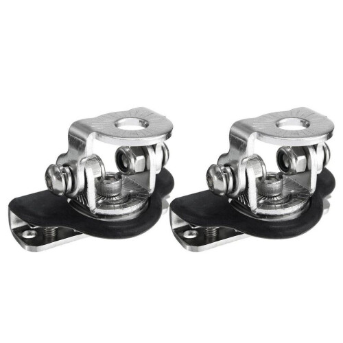 Universal 2X a Pillar Hood Led Work Light Bar Mount Bracket Clamp Holder Offroad 1