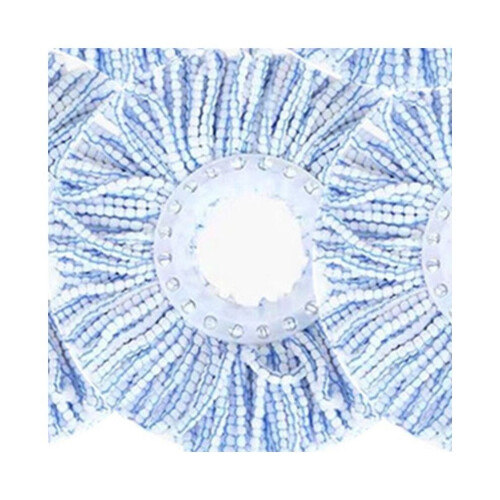 Universal Rotating Mop Thickened and Encrypted Replacement Mop Replacement Mop White 1