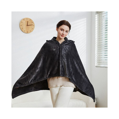 USB Heating Blanket, Portable Electric Blanket, Plug-in Heating Warm Shawl Blanket Temperature Control 2