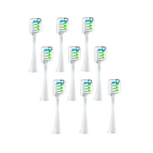 9 stuks vervangende opzetborstels voor V1 V2 X3 X3U X5 D2 D3 SOOCARE Sonic elektrische tandenborstel