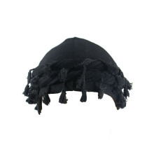 Turban for Men Silk Satin Lined Cap Twist Wraps Elastic Pre-Tie Beniee B