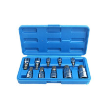Twelve-angle sleeve Professional tripartite spline drill bit Replaceable wrench drill sleeve Tamper
