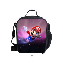 (04) Super Mario Geïsoleerde Lunchtas Picknick Lunchbox School Buiten