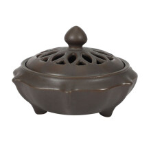 Keramische muggenwerende wierookbrander, klassieke woonkamerdecoratie, porseleinen wierookhouder met