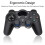 Draadloze USB-gamecontroller voor pc (Windows XP/7/8/10), PS3 en Android. 4