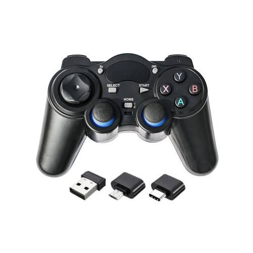 Draadloze USB-gamecontroller voor pc (Windows XP/7/8/10), PS3 en Android. 2