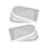 Adjustable 3-Layer Height Increase Insoles, Adjustable XO-Style Legs for Leg Length Discrepancy-S 1