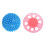 Spiky Massage, 7,5 cm (Sky) & Squeeze and Flex Finger Extension Trainer Terapi Stressträning 1
