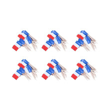 Parti med 300 bitar trätandpetare med flagga för dekoration av festligt fruktbakverk - Frankrike (,