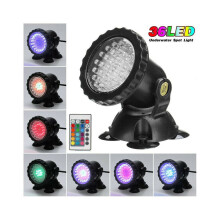 (1 set lampen) RGB LED onderwaterspot voor aquarium, tuin, vijver of zwembad + afstandsbediening