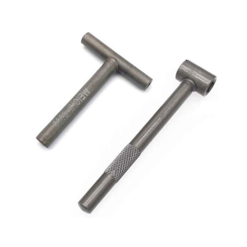6 Pcs Engine Valve Screw Adjusting Spanner Tool Valve Clearance Adjustment Tools + Feeler Gauge 0.005 2
