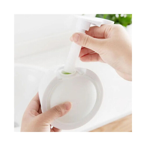 2X Wall Detergent Dispenser Touchless Soap Dispenser Refillable Manual Liquid Container NoDrill Pump 2