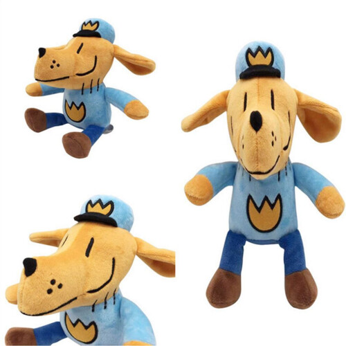 10 inch (25 cm) Detectivehond Pluche Speelgoed Knuffel