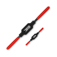Adjustable Tap Wrench Handle Tap Handle Tool Ratcheting Tap Handle for Tap Reamer Tapping Tool(1/4In-3/4In,1/16In-1/4In)