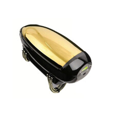Men'S Barberology Massager Professional Cordless Metal Handheld Heat Massager USB Charge Massage 2