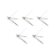 5X Watch Hands Silver Hands Watch Green Super Luminous Suitable for NH35, NH36 Movement B