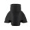 1X Walking Stick End Tripod CANE TIP Self Standing Rubber NON-SLIP End Bottom 1