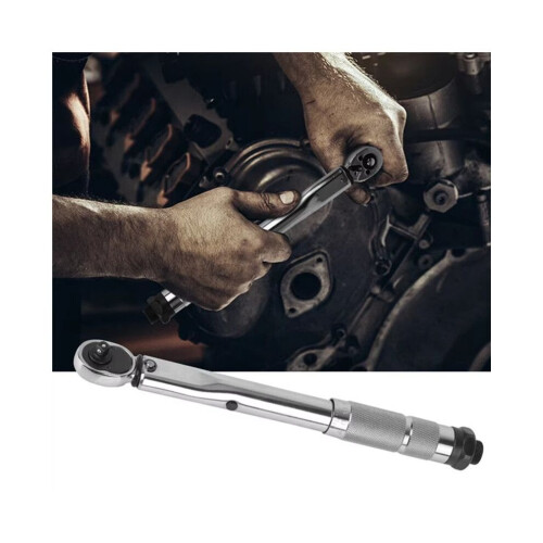 19-110N.M Precise Torque Wrench Reversible Ratchet Key 3/8Inch Adjustable Square Drive Spanner Precise