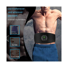 EMS Elektrische ABS Buikband Lichaamsmassager Luie Spier Training Fitness Massagebanden Apparatuur