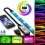 (3 M) RGB LED Strip Lights Bluetooth APP Remote Music 1