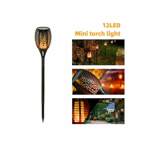 4-pack flimrande solcellslampor för trädgården | LED-utomhuslampor 2