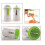 Modern Plastic Vegetable Shredder With 3in1 Cutting Function For Cooking Home 5