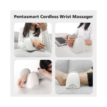 Elektrische handmassageapparaat met 3 standen, luchtcompressie en warmtecompressie voor de vingers en