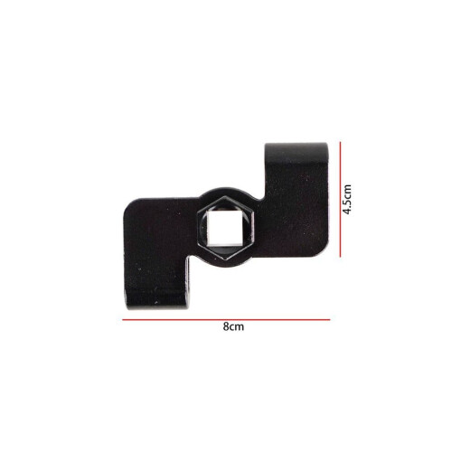 2X Hex Drive Universal Wrench Extender Adapter 1/2 Inch Drive Breakers Bars 21mm Wrench Conversion Adapter 1