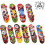 (12 τεμάχια) 12 δάχτυλα skateboard ταστιέρα skateboard παιδικό τραπ 1