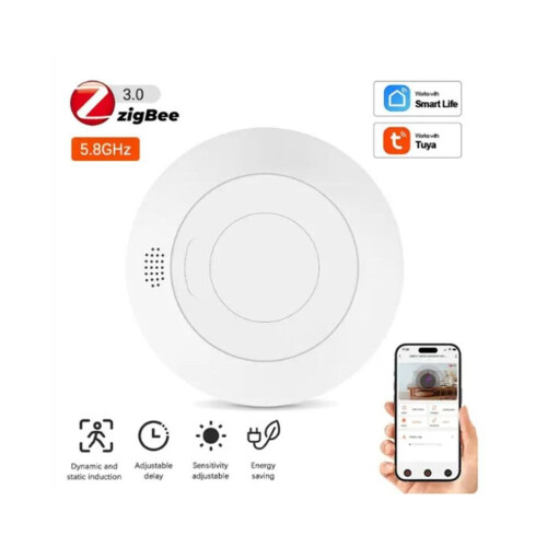 Mmwave Human Presence Sensor Reliable Performance Saving Easy Installation Life Zigbee Tuya(B) 1
