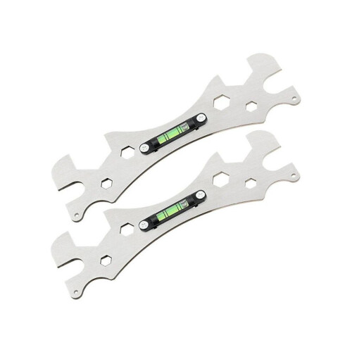 Special Wrench Tool with Horizontal Shower Faucet Installation Bathroom Multi-Function Wrench Scale