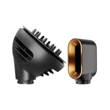 Wave Curl Diffuser Zwart en Pre-Styling Föhnopzetstuk voor Airwrap om de kruldefinitie te verbeteren