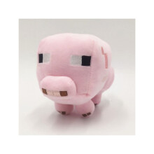 (16 cm B) Minecraft pluche speelgoedpop Steve roze varken Creeper zombie spin Ender Dragon pop