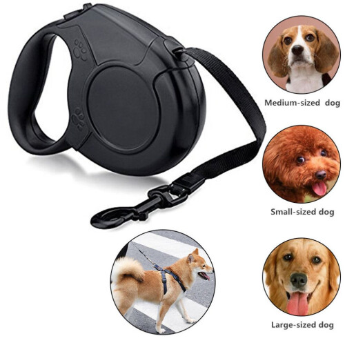50KG 8M Large Dog Lead Leash Strongs Retractable Extendables Lockable