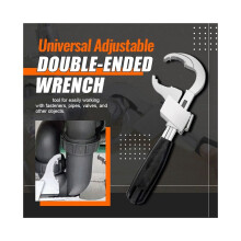 Multifunctional Bathroom Wrench Adjustable Opening 80Mm Spanner Sink Faucet Narrow Sewer Water Pipe