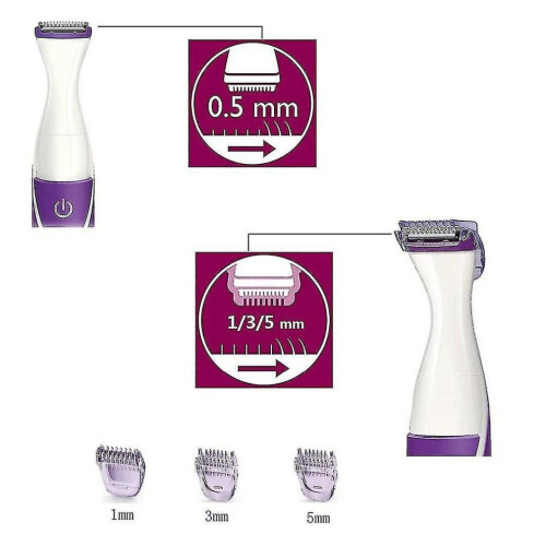 5in1 Perfect Bikini Trimmer Kit Ακριβείας Ηλεκτρικό Trimmer για Γυναικε 2