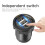 36v 48v 60v 72v 100v Dual Usb Charger Socket Outlet With On/off 4
