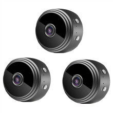 3x HD 1080P draadloze mini wifi-camera voor thuisbeveiliging, microcamera, video- en audiorecorder,