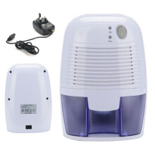 Elektrische luchtontvochtiger van 500 ml - Compact, stil, LED-display, 23 W, 100-240 V, verwijdert 250