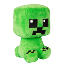 (26 cm Nieuwe Zittende Creeper) Minecraft Pluche Speelgoed Pixel Pop Kinderpop Cadeau voor Kinderen